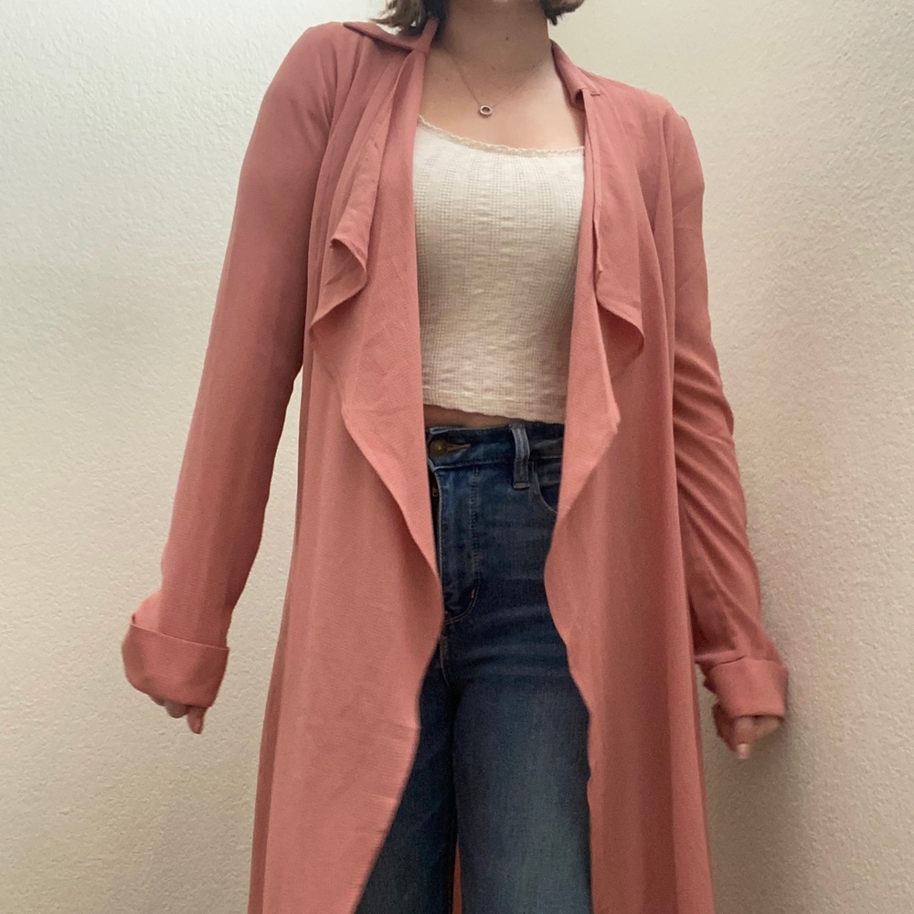 Dusty pink jacket